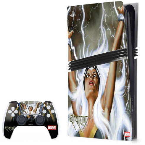 Marvel X-Men Storm by Joe Jusko PS5 Pro Bundle Skin
